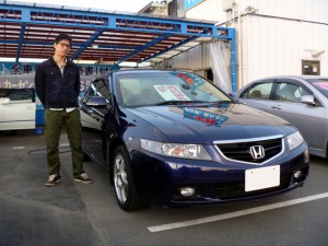 アコードのご納車おめでとうございます。